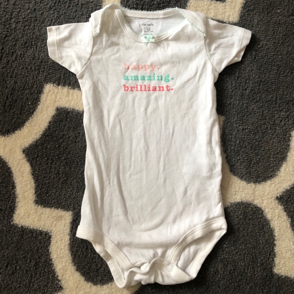 Carters Baby Toddler Onesie